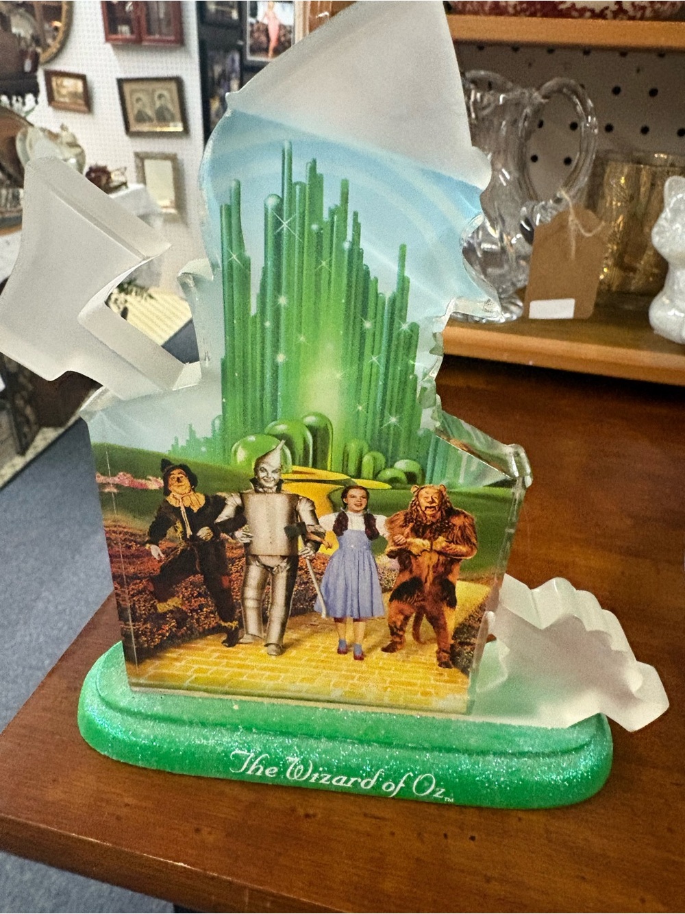 The Wizard of Oz Decorative Figurine - Green Accent
